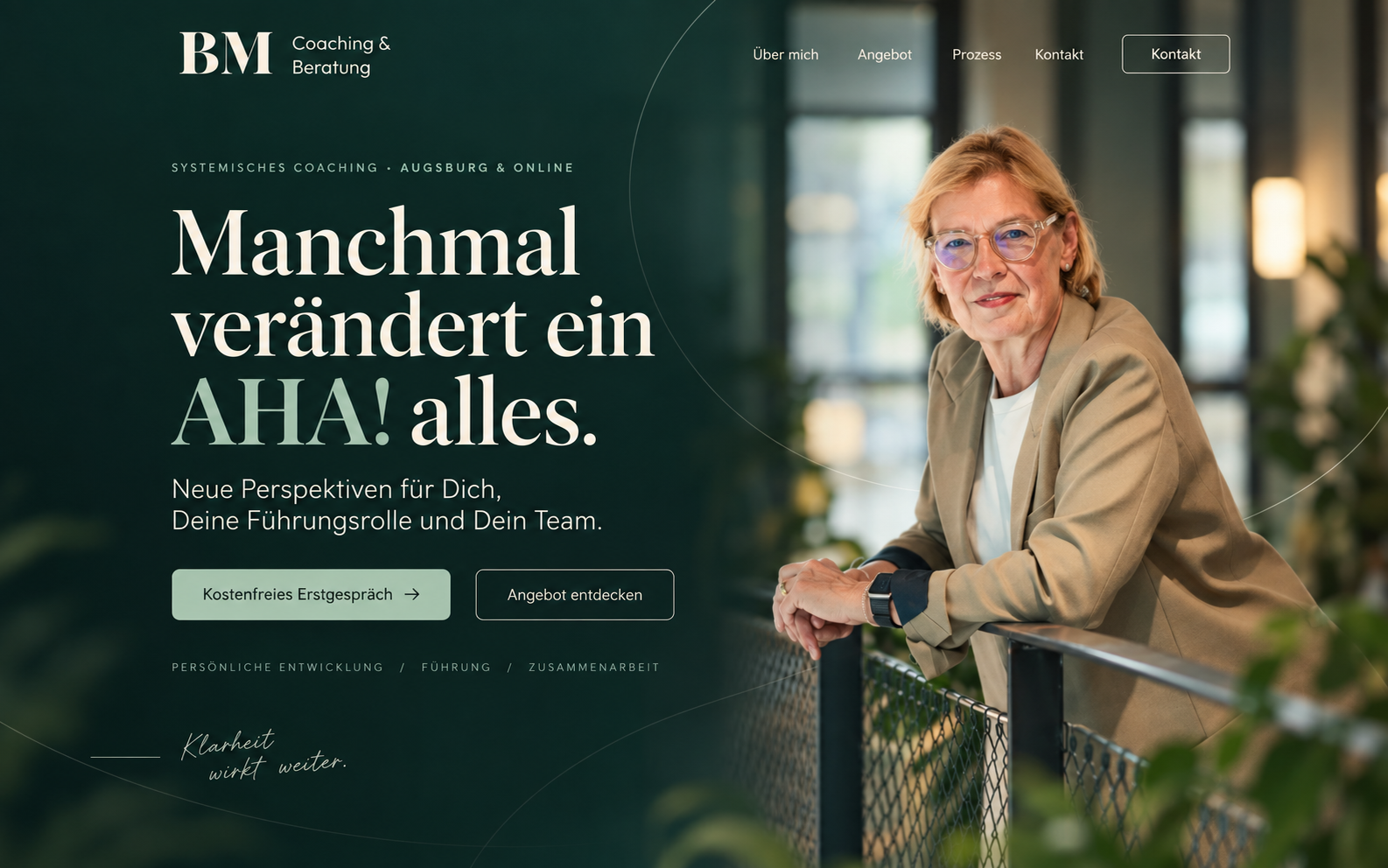 Projektansicht BM Coaching