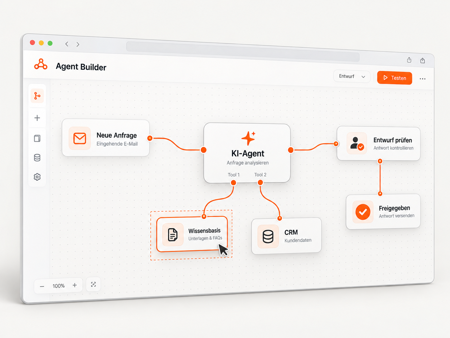 Beispielansicht Workflow